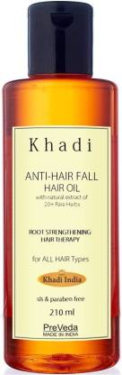 KHADI Natural Anti Hair fall Oil for fast hair growth with herbal best Anti  hair fall oils Hair Oil - Price in India, Buy KHADI Natural Anti Hair fall  Oil for fast