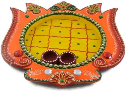 Eurasiahandicraft Pooja Thali Wooden