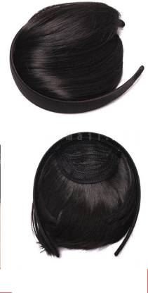 EKAN Synthetic Front Head Band Fringe Extensions For Women Hair Extension  Price in India - Buy EKAN Synthetic Front Head Band Fringe Extensions For  Women Hair Extension online at 