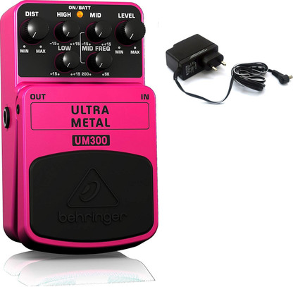 pedal ultra metal behringer