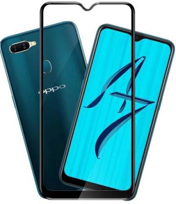 NKCASE Edge To Edge Tempered Glass for Oppo A7