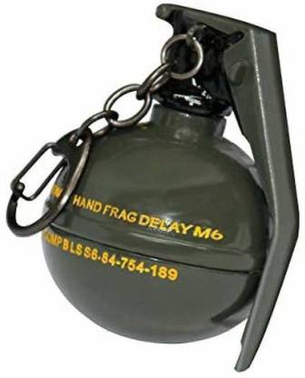 PUBG HMX Hand Grenade Model Gun Keychain Grenade Keyring M201A1 Modern Warfare