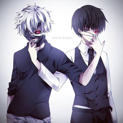 Anime tokyo ghoul kaneki ken Wall Poster Paper Print POSTER LARGE Print on  36x24 INCHES Fine Art Print - Art & Paintings posters in India - Buy art,  film, design, movie, music,