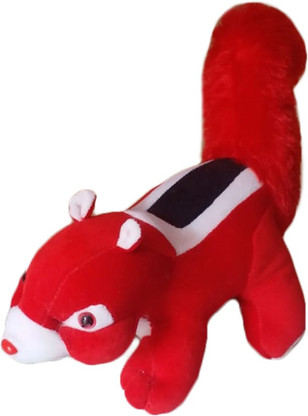 red squirrel plush