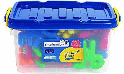 Kids Blocks Rabbit Excellerations Rabbits Soft Rabbit Blocks (Pack of 36) - Rabbits Soft ...