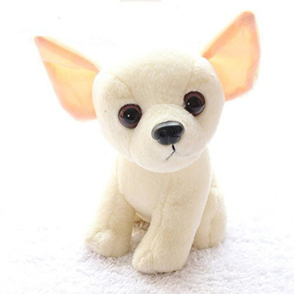 realistic stuffed dog toy