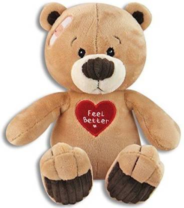 K&G Soft & Cuddly 10 Inch Feel Better Plush Teddy Bear - Get Well Soon -  Cheer Up - Feel Better Soon Stuffed Animal - 5 inch - Soft & Cuddly 10