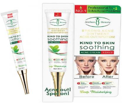 Aichun Beauty Strong Acne Ointment Professional To Solve Acne Problems Kind To Skin Soothing 3 Days Plant Extracts Price In India Buy Aichun Beauty Strong Acne Ointment Professional To Solve