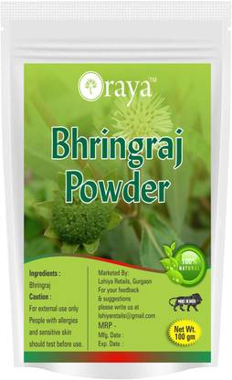 Oraya 100% Pure & Natural Bhringraj Leaves Hair Powder Organically Processed for Fighting Hair Fall -100gm - Price in India, Buy Oraya 100% Pure & Natural Bhringraj Leaves Hair Powder Organically Processed Oraya 100% Pure & Natural Bhringraj Leaves Hair Powder Organically Processed for Fighting Hair Fall -100gm - Price in India, Buy Oraya 100% Pure & Natural Bhringraj Leaves Hair Powder Organically Processed