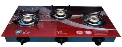 surya glass top 3 burner