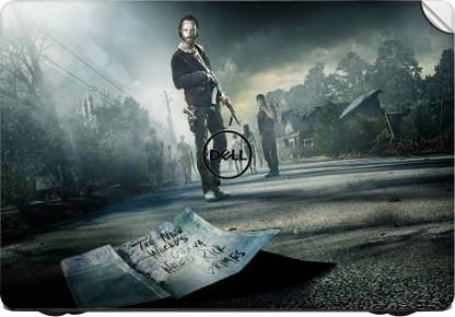 GADGETS WRAP GWSG-9307 Printed Top Only walking Dead Vinyl Laptop Decal 13
