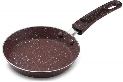 Easy to Clean Silicone Handle 5.5 Inch Gunmetal Gray Ecolution Ceramic Non-Stick Fry Mini Egg Pan 