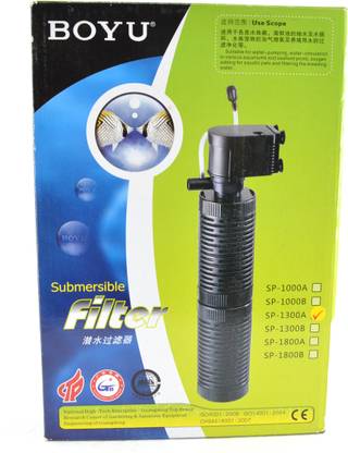 BOYU SP-1300A Submersible Power Aquarium Filter