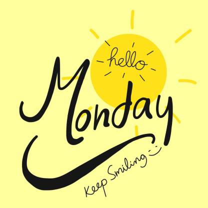 hello monday |Motivational Poster|Inspirational Poster|Gym poster|All ...