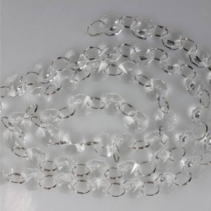 Glass World Modern 10feet String Diy Decor Diamond Acrylic Crystal Beads Curtain Strand Garland Party Home Decoration In India Glass World Modern 10feet String Diy, Crystal Bead Curtain