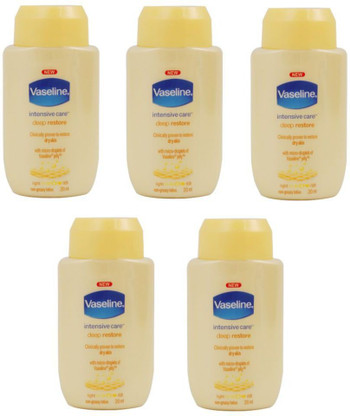 vaseline intensive care deep restore body lotion 20 ml