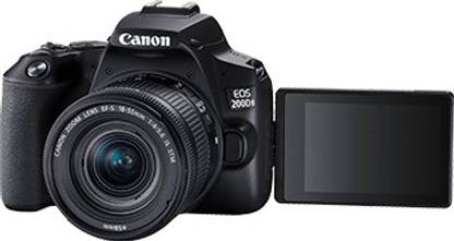 Canon EOS 200D II DSLR Camera EF-S 18 - 55 mm IS STM and 55 - 250 mm IS STM