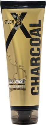 set wet charcoal face wash