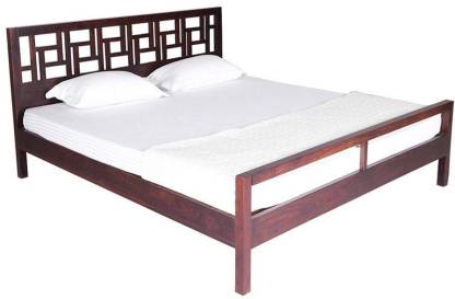 Best Brown Color Sheesham Wood Solid Wood King Bed