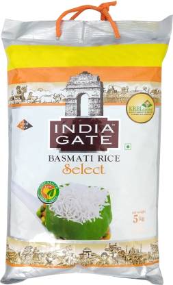 India Gate Select Basmati Rice  (20% Extra in Pack)  (5 kg)