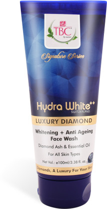 hydra white face wash
