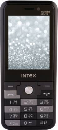 Intex Turbo Selfieplus (Black, 20 MB)