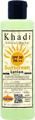 khadi sunscreen spf 30