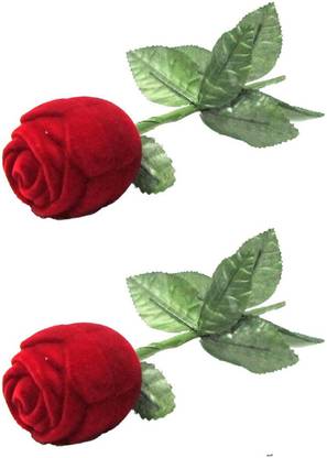 rose flower ring box