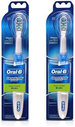 oral b cross action battery toothbrush