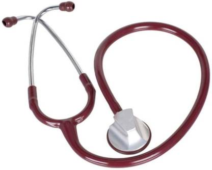 momento Cherry Red Dual Head Deluxe Stethoscope Dual Head Stethoscope