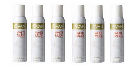 jovan white musk body spray