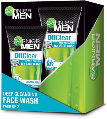 oil clear face wash for men