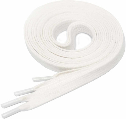 White shoe laces online clearance