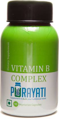 Purayati Vitamin B Complex (90 Capsules) Price in India - Buy Purayati Vitamin B Complex (90 Capsules) online at Purayati Vitamin B Complex (90 Capsules) Price in India - Buy Purayati Vitamin B Complex (90 Capsules) online at