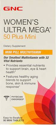 gnc women s ultra mega 50 plus mini