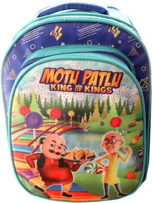 | HD Motu patlu 1 Class to 4 Class School Bag Waterproof  School Bag - School Bag