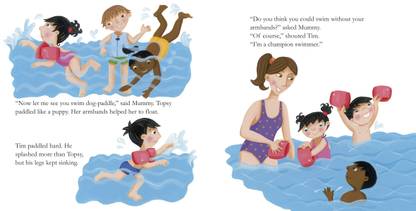 Topsy And Tim Learn To Swim English Paperback Adamson Jean