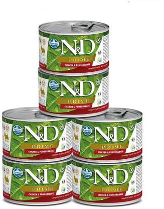farmina n d complete mini breed chicken pomegranate 0 89 kg 6x0 15 kg wet young dog food price in india buy farmina n d complete mini breed chicken pomegranate 0 89 kg 6x0 15
