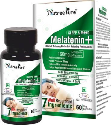 Nutree Pure Melatonin Plus Non Habit Forming Sleep Aid Supplement Price In India Buy Nutree Pure Melatonin Plus Non Habit Forming Sleep Aid Supplement Online At Flipkart Com