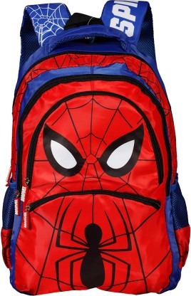 spiderman face backpack