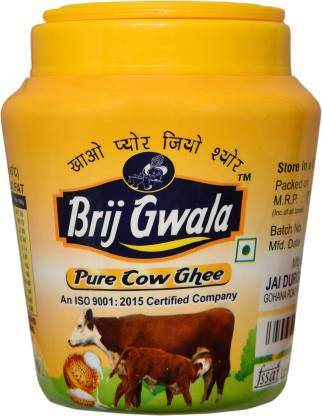 brij gwala pure cow ghee 2 ltr 2 L Plastic Bottle