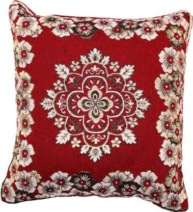 Srimirra Cotton Floral Cushion Pack of 1