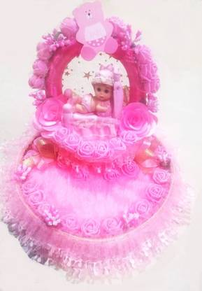 Ekta Handicrafts Decorative Gift Basket Basket For Baby Shower Birthday Baby Gifting Price In India Buy Ekta Handicrafts Decorative Gift Basket Basket For Baby Shower Birthday Baby Gifting Online At Flipkart Com