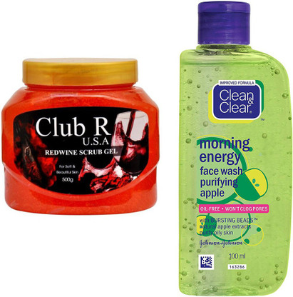 red wine face wash for oily skin