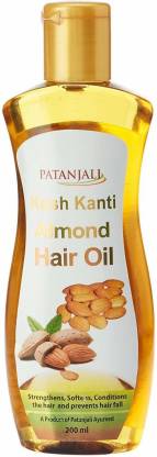 PATANJALI Almond Hair Oil - 200 ml - (Pack of 1) Hair Oil