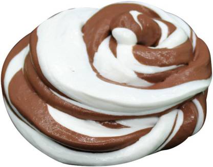 Juliana Fluffy Toy Satisfying Slime Stress Relief Toy For Kids Stretchy And Non Sticky 50 Gm Box In Two Container White And Brown Multicolor Putty Toy Price In India Buy Juliana Fluffy Toy
