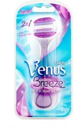 Gillette venus breeze 2 IN 1 hair removal razor for women Shave - Price in  India, Buy Gillette venus breeze 2 IN 1 hair removal razor for women Shave  Online In India,