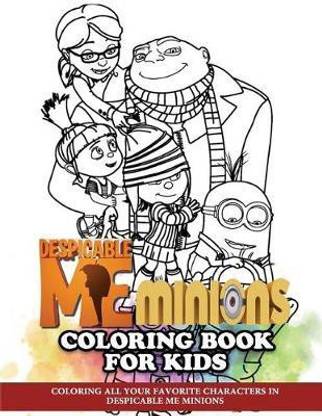 Download Despicable Me Minions Coloring Book For Kids Buy Despicable Me Minions Coloring Book For Kids By Book Coloring At Low Price In India Flipkart Com