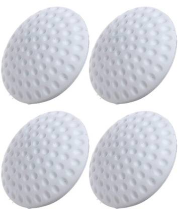 Kolorfish Wall Protectors 4 Pcs Door Handle Knob Guard Stopper Rubber Self Adhesive Crash Pad White Wall Mounted Door Stopper Price In India Buy Kolorfish Wall Protectors 4 Pcs Door Handle
