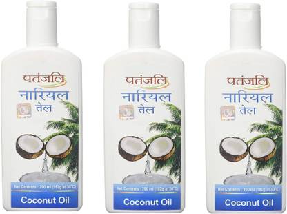Patanjali Coconut Oil 200 Ml Pack Of 3 Hair Oil Price In India Buy Patanjali Coconut Oil 200 Ml Pack Of 3 Hair Oil Online In India Reviews Ratings Features Flipkart Com Coconut oil is certainly not an unfamiliar name, but virgin coconut oil might be. patanjali coconut oil 200 ml pack of 3 hair oil